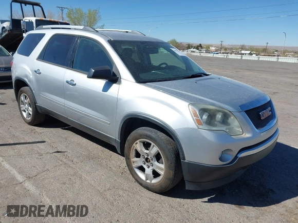 2012 GMC Acadia SLE with VIN 1GKKRPED7CJ369511, listed as a IAAI auction lot 41871924 with 117,020 mi miles. Bid and sale history available at carsss.com. Image 1.