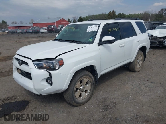 2022 Toyota 4Runner SR5 with VIN JTEMU5JR7N6028362, listed as a IAAI auction lot 41824868 with 68,496 mi miles and . Bid and sale history available at DreamBid. Image 17.
