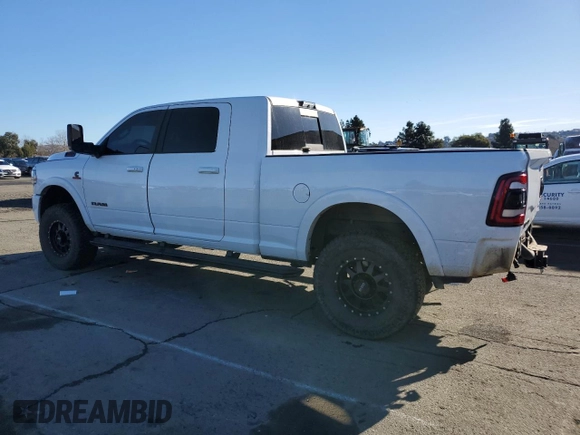 2020 Ram 2500 Laramie with VIN 3C6UR5NL6LG171866, listed as a Copart auction lot 86912404 with 133,719 mi miles and Salvage Title. Bid and sale history available at carsss.com. Image 2.