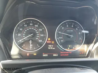 2015 BMW 2 Series M235i with VIN WBA1M1C56FV393730, listed as a Copart auction lot 45348734 with 59,231 mi miles and Salvage Title. Bid and sale history available at carsss.com. Image 9.