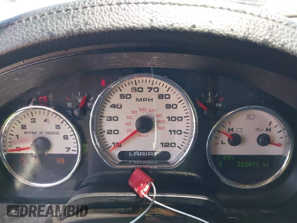 2007 Ford F-150 XLT with VIN 1FTPW14V17FA00105, listed as a IAAI auction lot 42467716 with 223,073 mi miles and . Bid and sale history available at DreamBid. Image 7.