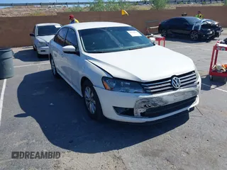 2015 Volkswagen Passat Wolfsburg Edition with VIN 1VWAT7A34FC048747, listed as a IAAI auction lot 42478034 with 208,714 mi miles and . Bid and sale history available at DreamBid. Image 1.