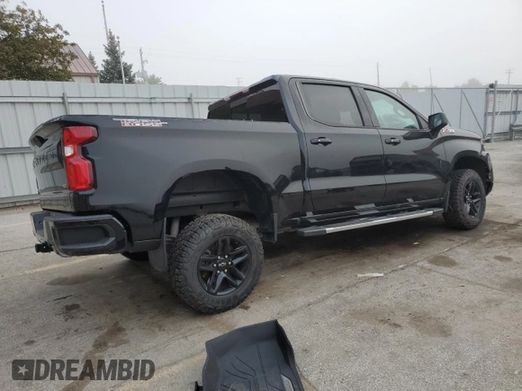 2019 Chevrolet Silverado 1500 LT Trail Boss with VIN 3GCPYFED2KG298975, listed as a Copart auction lot 71375354 with 77,195 mi miles and Salvage Title. Bid and sale history available at DreamBid. Image 3.