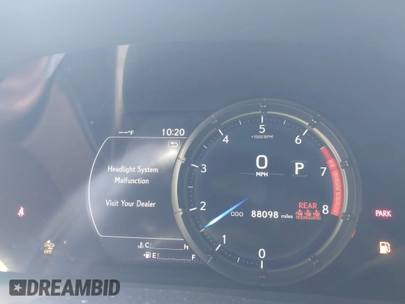 2020 Lexus UX 200 F Sport with VIN JTHE3JBH1L2023381, listed as a IAAI auction lot 41795195 with 88,098 mi miles and . Bid and sale history available at DreamBid. Image 15.