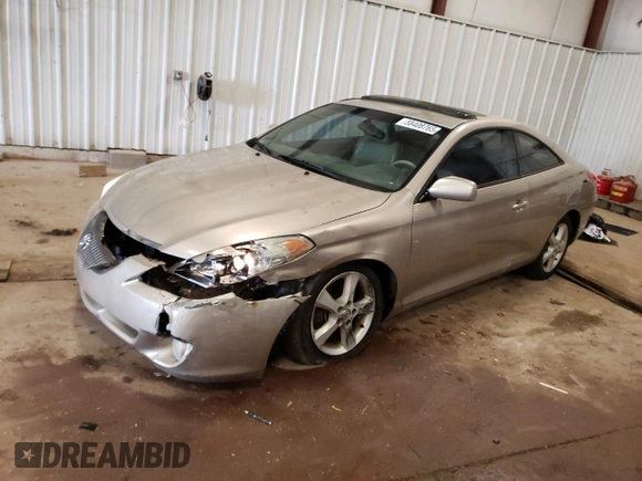 2005 Toyota Solara SE z VIN 4T1CA38P45U046553, wystawiony jako Copart lot #58408765 z przebiegiem 252 195 mil mil oraz Czysty tytuł • Clean title. Historia ofert i sprzedaży dostępna na DreamBid. Obrazek 1.