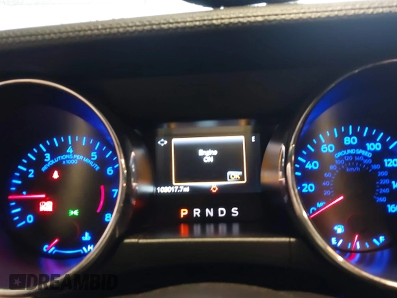 2015 Ford Mustang GT with VIN 1FA6P8CF4F5344792, listed as a IAAI auction lot 41354448 with 103,017 mi miles and . Bid and sale history available at carsss.com. Image 7.