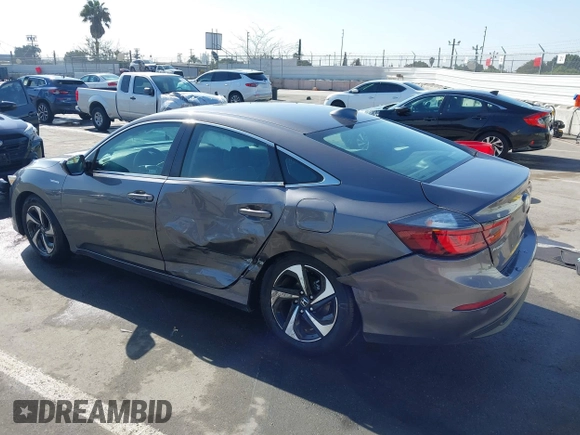 2021 Honda Insight EX with VIN 19XZE4F50ME011659, listed as a IAAI auction lot 42003199 with 119,623 mi miles and . Bid and sale history available at carsss.com. Image 3.