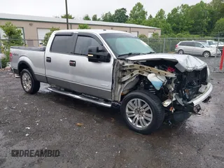 2011 Ford F-150 XLT with VIN 1FTFW1ETXBFC46619, listed as a IAAI auction lot 42509401 with 141,889 mi miles and . Bid and sale history available at DreamBid. Image 1.