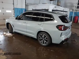 2024 BMW X3 xDrive30i with VIN 5UX53DP07R9U77767, listed as a IAAI auction lot 41559794 with 14,984 mi miles and . Bid and sale history available at DreamBid. Image 3.
