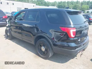 2017 Ford Police Interceptor Utility with VIN 1FM5K8AR3HGA13237, listed as a IAAI auction lot 42663187 with 110,687 mi miles and . Bid and sale history available at DreamBid. Image 3.