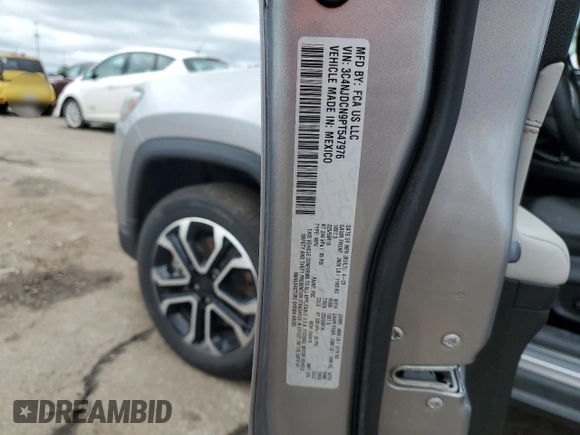 2023 Jeep Compass (RED) Edition с VIN 3C4NJDCN9PT547976, выставлен на аукционе Copart как лот 57993305 с пробегом 13 314 миль миль и На запчасти • Non repairable. История ставок и продаж доступна на DreamBid. Изображение 13.