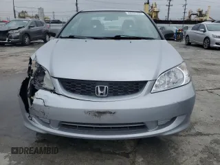 2005 Honda Civic Cpe LX with VIN 1HGEM22555L067702, listed as a Copart auction lot 48069335 with 152,838 mi miles and Salvage Title. Bid and sale history available at carsss.com. Image 5.