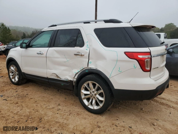 2014 Ford Explorer Limited with VIN 1FM5K8F80EGC25587, listed as a Copart auction lot 50420435 with 201,248 mi miles and Salvage Title. Bid and sale history available at carsss.com. Image 2.