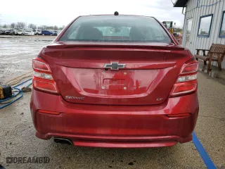2018 Chevrolet Sonic LT with VIN 1G1JD5SH7J4104240, listed as a Copart auction lot 51498235 with 24,123 mi miles and Salvage Title. Bid and sale history available at carsss.com. Image 6.