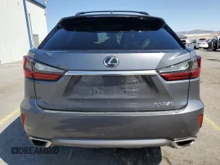 2017 Lexus RX with VIN 2T2BZMCA8HC058882, listed as a Copart auction lot 52441805 with 109,113 mi miles and Salvage Title. Bid and sale history available at carsss.com. Image 6.