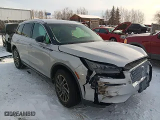 2020 Lincoln Corsair Standard with VIN 5LMCJ1D97LUL25663, listed as a Copart auction lot 46253365 with 51,025 mi miles and Salvage Title. Bid and sale history available at carsss.com. Image 4.