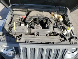 2019 Jeep Wrangler Unlimited Sahara with VIN 1C4HJXEG7KW573265, listed as a Copart auction lot 42683745 with 63,393 mi miles and Salvage title. Bid and sale history available at DreamBid. Image 12.