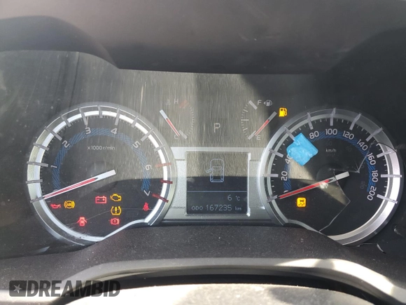 2015 Toyota 4Runner Limited with VIN JTEBU5JR3F5229562, listed as a Copart auction lot 53335315 with 167,235 mi miles and Clean Title. Bid and sale history available at DreamBid. Image 9.