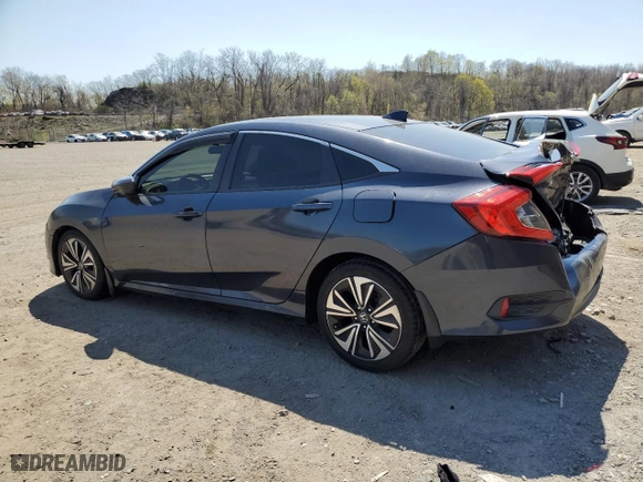 2018 Honda Civic Sedan EX-T with VIN JHMFC1F38JX030332, listed as a Copart auction lot 53783835 with 58,968 mi miles and Salvage Title. Bid and sale history available at carsss.com. Image 2.