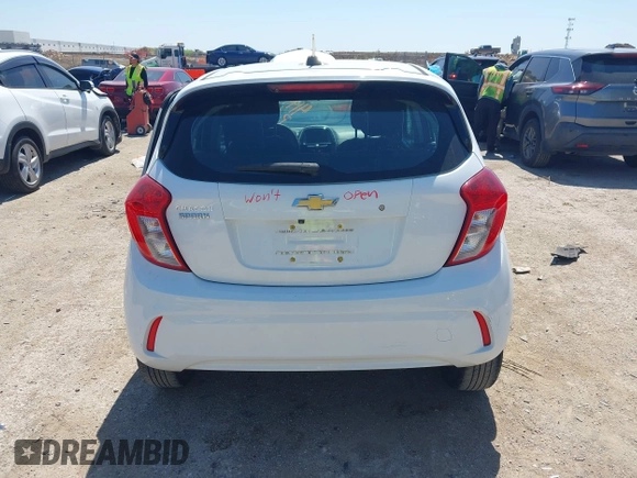 2017 Chevrolet Spark LS with VIN KL8CB6SA4HC705273, listed as a IAAI auction lot 41992324 with 78,856 mi miles. Bid and sale history available at carsss.com. Image 15.