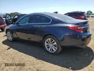 2016 Buick Regal Premium II with VIN 2G4GS5GX2G9107877, listed as a Copart auction lot 54973595 with 126,031 mi miles and Clean Title. Bid and sale history available at DreamBid. Image 2.