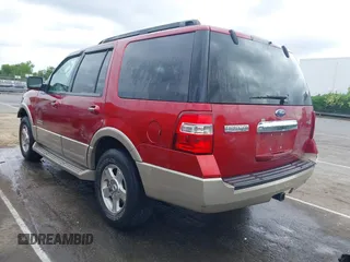 2007 Ford Expedition Eddie Bauer z VIN 1FMFU17577LA72906, wystawiony jako IAAI lot #42134402 z przebiegiem 341 083 mil mil oraz . Historia ofert i sprzedaży dostępna na DreamBid. Obrazek 3.