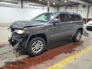 2020 Jeep Grand Cherokee Laredo E with VIN 1C4RJFAG6LC137885, listed as a Copart auction lot 43709025 with 83,326 mi miles and Salvage Title. Bid and sale history available at carsss.com. Image 1.