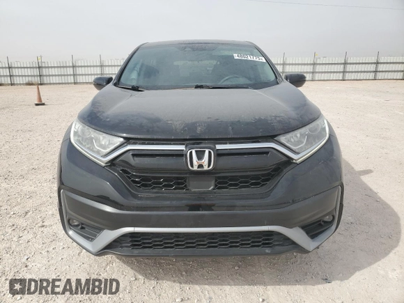 2020 Honda CR-V EX with VIN 5J6RW1H56LL013649, listed as a Copart auction lot 48021775 with 59,163 mi miles and Salvage Title. Bid and sale history available at carsss.com. Image 5.