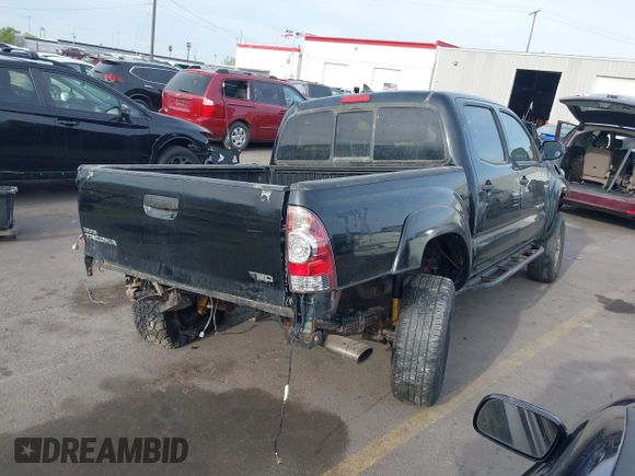 2013 Toyota Tacoma with VIN 5TFLU4EN9DX073331, listed as a IAAI auction lot 42123968 with 145,879 mi miles and . Bid and sale history available at DreamBid. Image 4.
