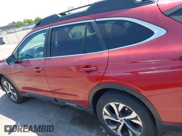 2022 Subaru Outback Limited with VIN 4S4BTAMC0N3108159, listed as a IAAI auction lot 42670477 with 39,160 mi miles and . Bid and sale history available at DreamBid. Image 14.
