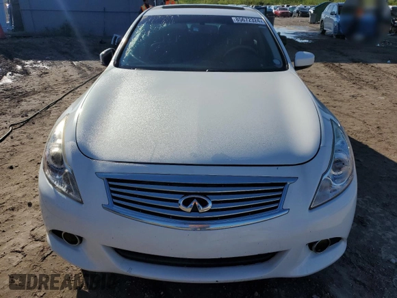 2015 Infiniti Q40 with VIN JN1CV6AP4FM501880, listed as a Copart auction lot 85672324 with 114,221 mi miles and Salvage Title. Bid and sale history available at carsss.com. Image 5.