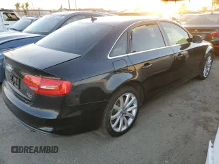 2013 Audi A4 Premium with VIN WAUAFAFL8DN048278, listed as a Copart auction lot 42039305 with 120,454 mi miles and Clean Title. Bid and sale history available at carsss.com. Image 3.