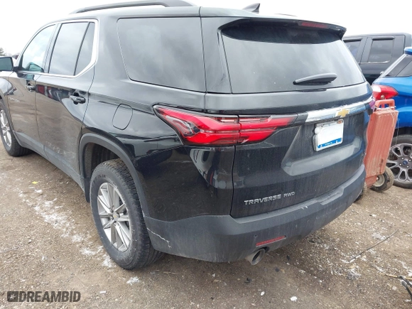 2022 Chevrolet Traverse LT Cloth with VIN 1GNEVGKW6NJ151659, listed as a IAAI auction lot 41209960 with 83,090 mi miles. Bid and sale history available at carsss.com. Image 3.