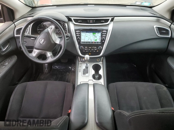 2015 Nissan Murano SV z VIN 5N1AZ2MH1FN284171, wystawiony jako Copart lot #52726995 z przebiegiem 50 567 mil mil oraz Szkoda całkowita • Salvage title. Historia ofert i sprzedaży dostępna na DreamBid. Obrazek 8.