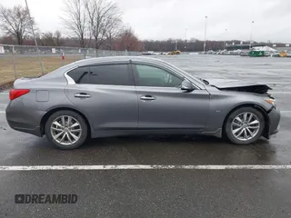 2014 Infiniti Q50 Premium with VIN JN1BV7AR7EM686881, listed as a IAAI auction lot 41812109 with 161,994 mi miles. Bid and sale history available at carsss.com. Image 13.