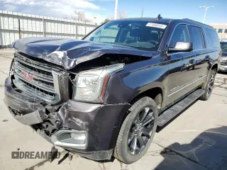2016 GMC Yukon XL SLT with VIN 1GKS2GKC1GR464489, listed as a Copart auction lot 47466445 with 127,551 mi miles and Salvage Title. Bid and sale history available at carsss.com. Image 1.