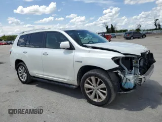 2009 Toyota Highlander Hybrid Limited with VIN JTEEW44A192036436, listed as a Copart auction lot 68702824 with 206,859 mi miles and Non Repairable. Bid and sale history available at carsss.com. Image 4.