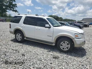 2006 Ford Explorer Eddie Bauer with VIN 1FMEU74856UB28587, listed as a Copart auction lot 62789585 with 117,392 mi miles and Salvage title. Bid and sale history available at DreamBid. Image 4.