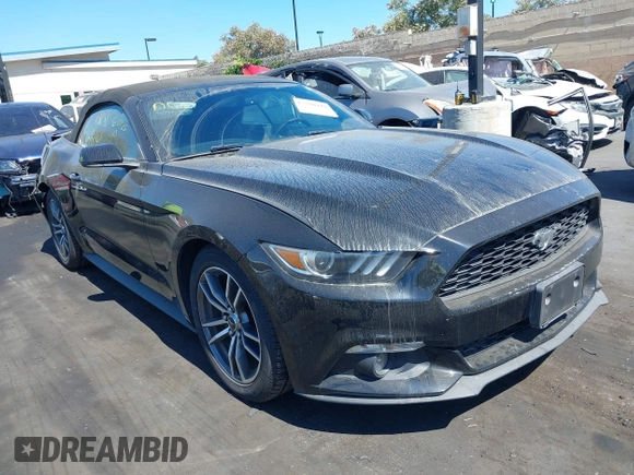 2016 Ford Mustang EcoBoost Premium with VIN 1FATP8UH6G5285054, listed as a IAAI auction lot 42598920 with 76,529 mi miles and . Bid and sale history available at DreamBid. Image 1.