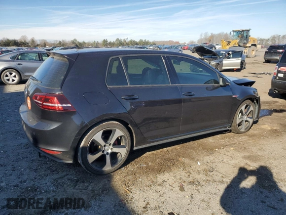 2015 Volkswagen Golf GTI S with VIN 3VW5T7AUXFM099940, listed as a Copart auction lot 82705914 with 68,617 mi miles and Salvage Title. Bid and sale history available at carsss.com. Image 3.