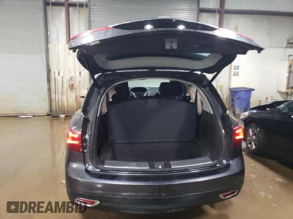 2014 Acura MDX Technology with VIN 5FRYD4H61EB028839, listed as a Copart auction lot 48285235 with 117,281 mi miles and Salvage title. Bid and sale history available at DreamBid. Image 6.