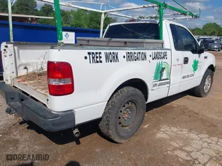 2005 Ford F-150 XL with VIN 1FTRF12W95NB42063, listed as a IAAI auction lot 41874938 with 254,029 mi miles. Bid and sale history available at carsss.com. Image 4.