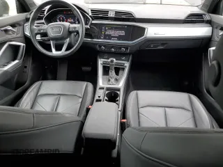 2021 Audi Q3 S line Premium with VIN WA1DECF39M1024927, listed as a Copart auction lot 58992105 with 100,886 mi miles and Salvage title. Bid and sale history available at DreamBid. Image 8.