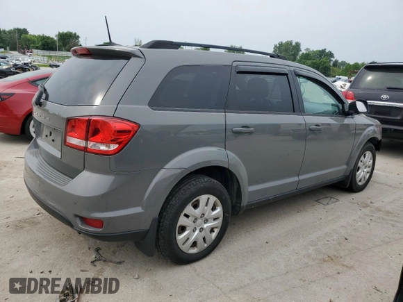 2019 Dodge Journey SE z VIN 3C4PDCBB9KT756175, wystawiony jako Copart lot #60358905 z przebiegiem 108 526 mil mil oraz Czysty tytuł • Clean title. Historia ofert i sprzedaży dostępna na DreamBid. Obrazek 3.
