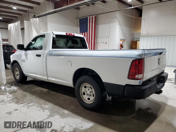 2017 Ram 1500 Tradesman with VIN 3C6JR6DG1HG773921, listed as a Copart auction lot 86685964 with 105,819 mi miles and Salvage title. Bid and sale history available at DreamBid. Image 2.