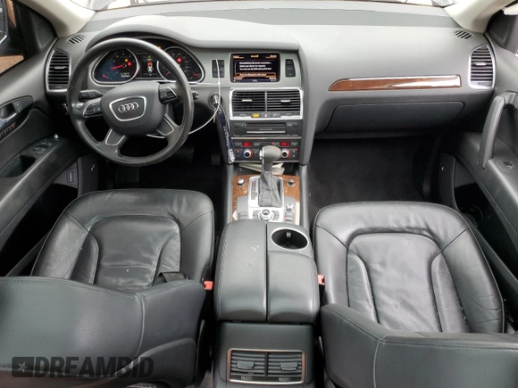 2012 Audi Q7 Premium Plus with VIN WA1LGBFE6CD002978, listed as a Copart auction lot 68976494 with 116,353 mi miles and Salvage title. Bid and sale history available at DreamBid. Image 8.