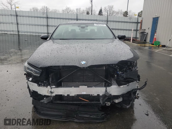 2024 BMW 5 Series 530i with VIN WBA43FJ06RCR67554, listed as a Copart auction lot 44184035 with 25,116 mi miles and Salvage Title. Bid and sale history available at carsss.com. Image 5.