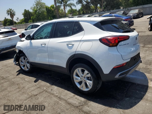 2025 Buick Encore GX Preferred with VIN KL4AMBSL1SB143276, listed as a Copart auction lot 63394905 with 9,410 mi miles and Salvage title. Bid and sale history available at DreamBid. Image 2.