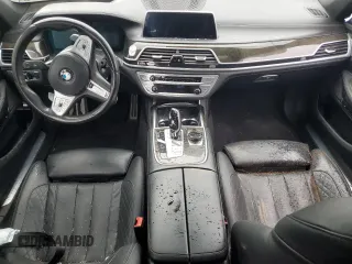 2020 BMW 7 Series 750i xDrive with VIN WBA7U2C00LGJ59975, listed as a Copart auction lot 48172775 with Not provided miles and Salvage title. Bid and sale history available at DreamBid. Image 8.