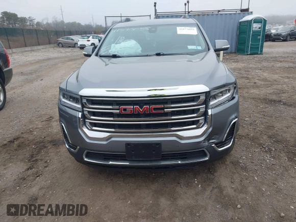 2021 GMC Acadia SLE with VIN 1GKKNRLS7MZ108794, listed as a IAAI auction lot 41873055 with 48,374 mi miles. Bid and sale history available at carsss.com. Image 12.